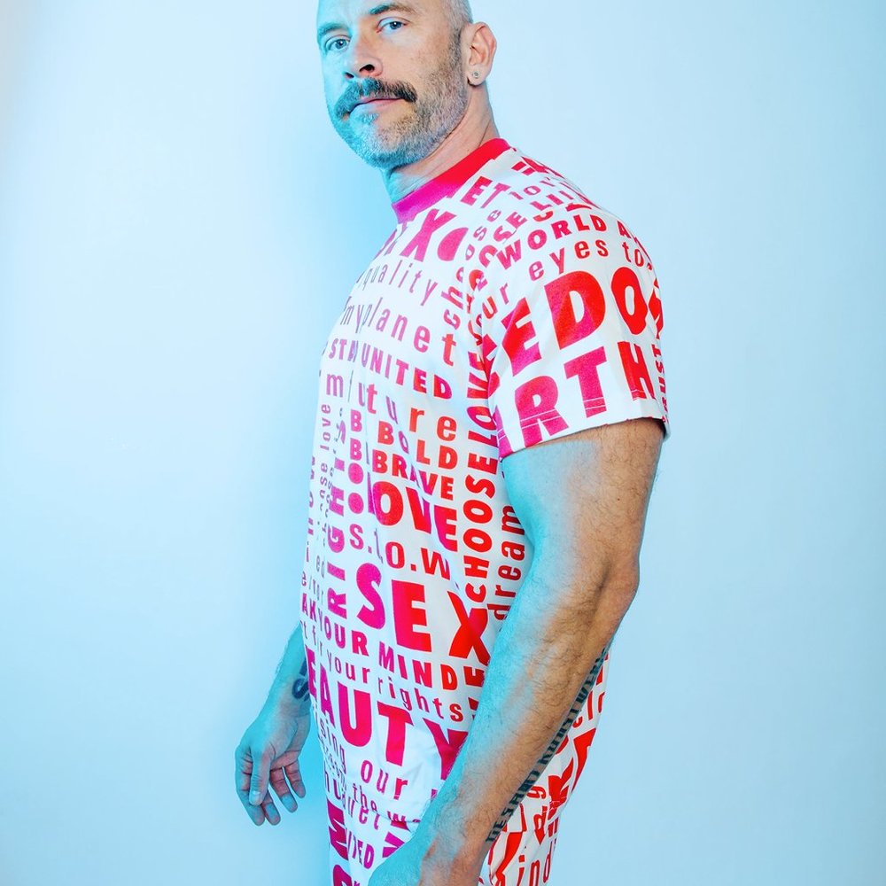 WALTER VAN BEIRENDONCK WORDS TEE F/W 20  W:AR